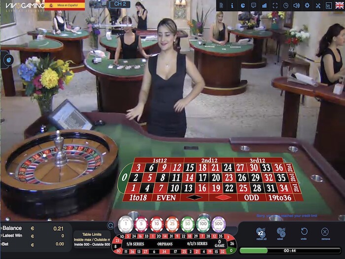 Vivo Gaming Roulette