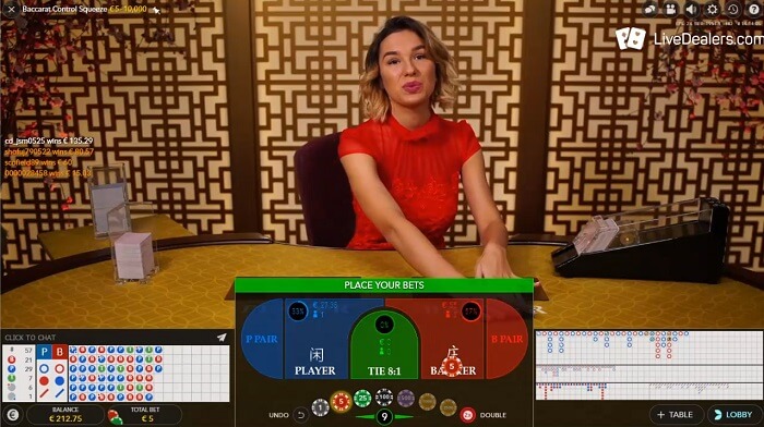 Baccarat Control Squeeze